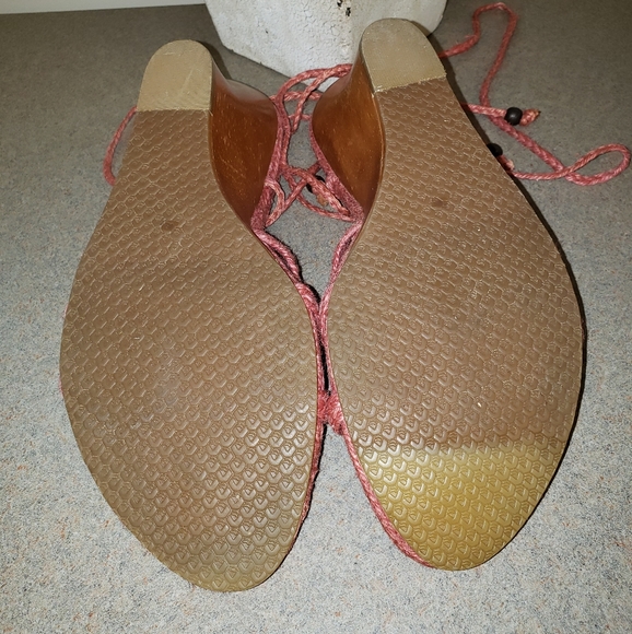 Sam Edelman Lace Up Roman Sandals - Picture 9 of 9